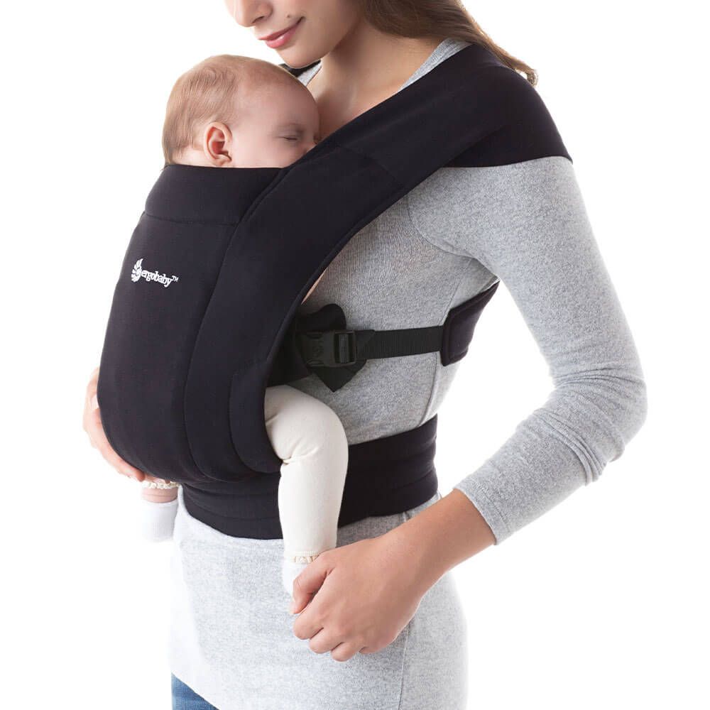 Ergobaby Embrace Newborn Baby Carrier Black