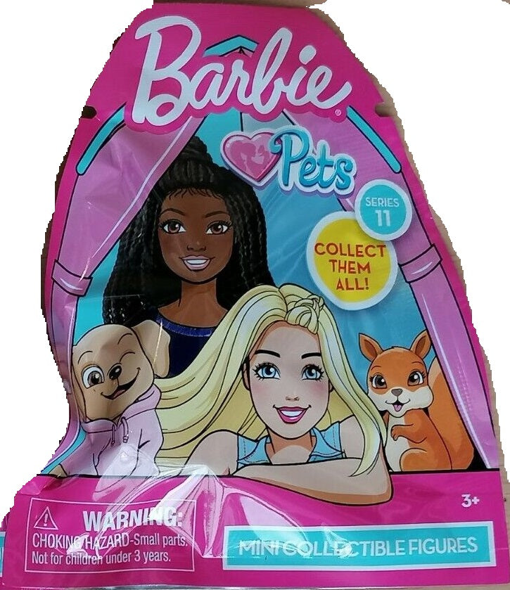 BARBIE 63733 PETS BLIND BAG SERIES 11 (ONE SUPPLIED RANDOM)