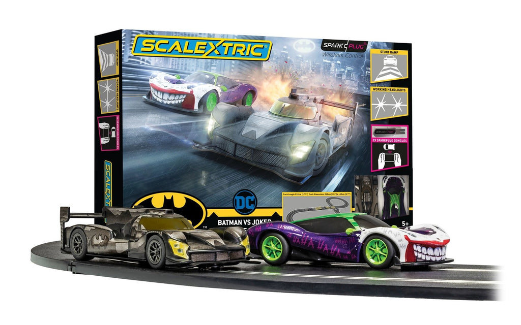 SCALEXTRIC SET C1451M BATMAN VS JOKER SET