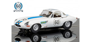 SCALEXTRIC CAR C3826A JAGUAR E TYPE 6 OF 7 CELEBRATING 60 YEARS