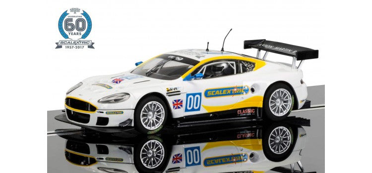 SCALEXTRIC CAR C3830A ASTON MARTIN DBR9 2 OF 7 CELEBRATING 60 YEARS