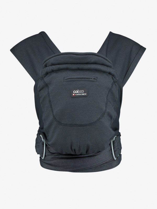 Close Caboo + Cotton Blend Baby Carrier - Phantom