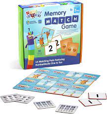 NUMBERBLOCKS MEMORY MATCH GAME