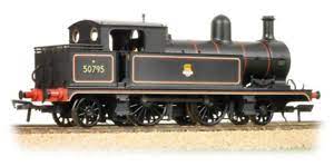 BACHMANN 31-169 L&YR 2-4-2 TANK  50795 BR LINED BLACK EARLY EMBLEM