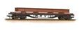 BACHMANN 33-858 BOGIE BOLSTER WAGON BR BAUXITE WEATHERED