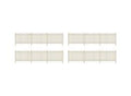 PECO RATIO 432 SR CONCRETE PALE FENCING STRAIGHT
