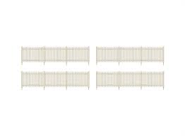 PECO RATIO 432 SR CONCRETE PALE FENCING STRAIGHT