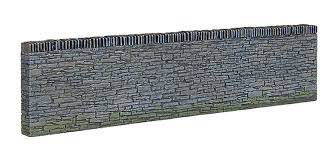 SCENECRAFT 44-599 NARROW GAUGE SLATE RETAINING WALLS X 4  OO-9