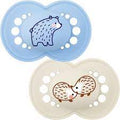 MAM Colours of Nature Soother 12+ Months Blue Patterned