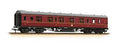 BACHMANN 39-471  LMS 60FT PORTHOLE COACH CORRIDOR BRAKE FIRST  BR MAROON