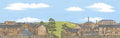PECO SCENE BACKGROUNDS SK-26 OLD INDUSTRIAL TOWN EXTENSIONS