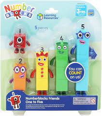 NUMBERBLOCKS FRIENDS ONE TO FIVE