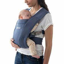 Ergobaby Embrace Newborn Baby Carrier Soft Navy