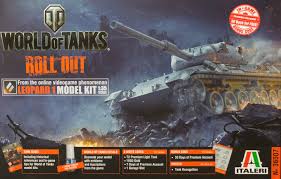 ITALERI 36507 WORLD OF TANKS LEOPARD 1   1/35 SCALE