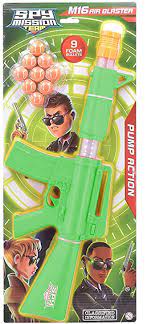 SPY MISSION TY6311 M-16 BALL BLASTER GUN