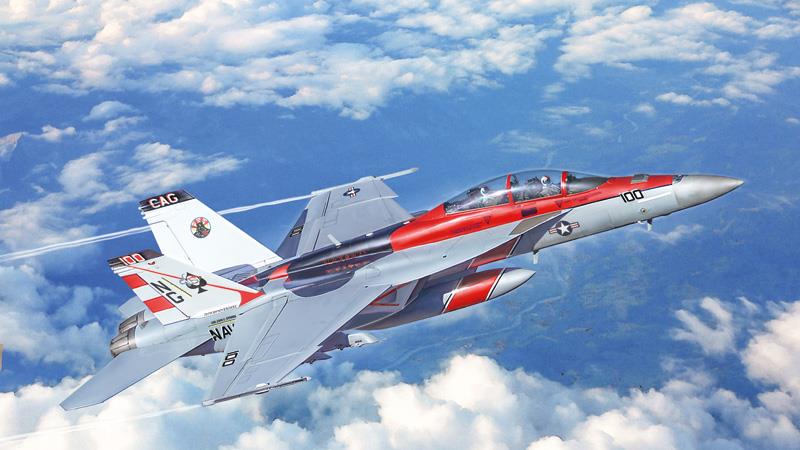 ITALERI 2823 F/A-18F SUPER HORNET  1/48 SCALE