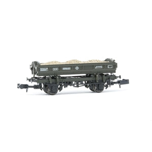 EFE E87513 MERMAID 14 TON SIDE TIPPING BALLAST WAGON BR OLIVE GREEN
