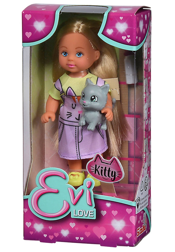 EVI LOVE 105733591 EVI DOLL WITH CAT