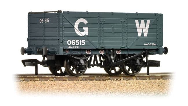 GRAHAM FARISH 377-088 7 PLANK END DOOR  WAGON GWR GREY N GAUGE WAGON
