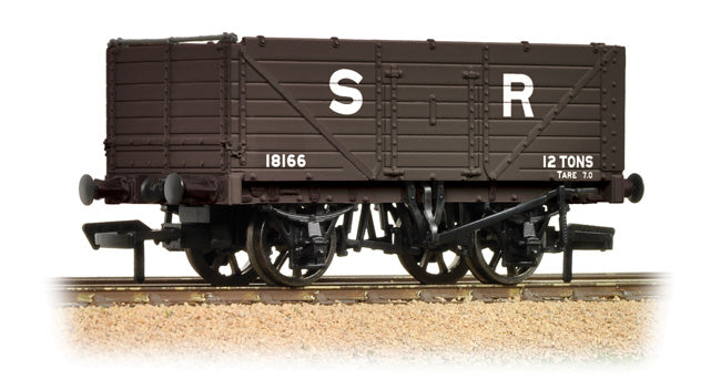 GRAHAM FARISH 377-089 7 PLANK END DOOR  WAGON SR BROWN N GAUGE WAGON