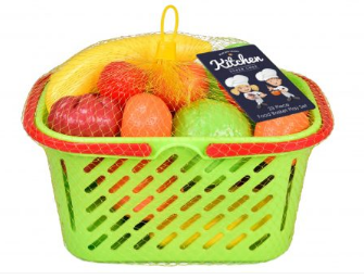 KITCHEN SUPER CHEF TY5322 FOOD BASKET 23 PIECE PLAYSET