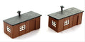 GAUGEMASTER KESTREL DESIGNS GMKD18  STATION YARD HUTS   N GAUGE