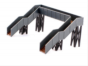 GAUGEMASTER KESTREL DESIGNS GMKD38  STEEL FOOTBRIDGE  N GAUGE