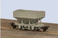 PECO GR-340UG SNAILBEACH  DISTRICT RAILWAY 4 WHEEL HOPPER WAGON PLAIN GREY OO-9 SCALE