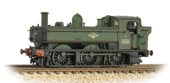GRAHAM FARISH 371-988  CLASS 64XX PANNIER TANK BR LINED  GREEN LATE CREST WEATHERED  N GAUGE