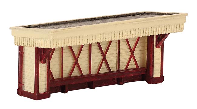 GRAHAM FARISH  SCENECRAFT 42-137 WOODEN STATION WAITING ROOM
