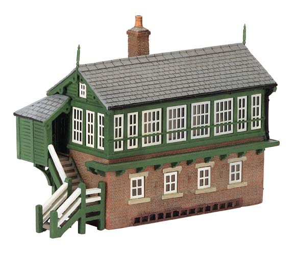 GRAHAM FARISH  SCENECRAFT 42-187 GREAT CENTRAL SIGNAL BOX