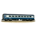 GRAHAM FARISH 374-735 BR MK 2 F TSO TOURIST SECOND OPEN COACH BLUE AND GREY INTER-CITY