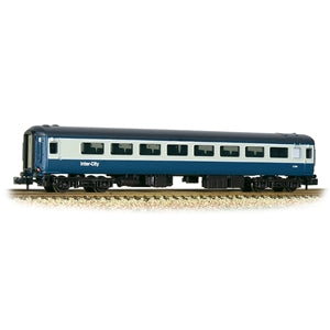 GRAHAM FARISH 374-735 BR MK 2 F TSO TOURIST SECOND OPEN COACH BLUE AND GREY INTER-CITY