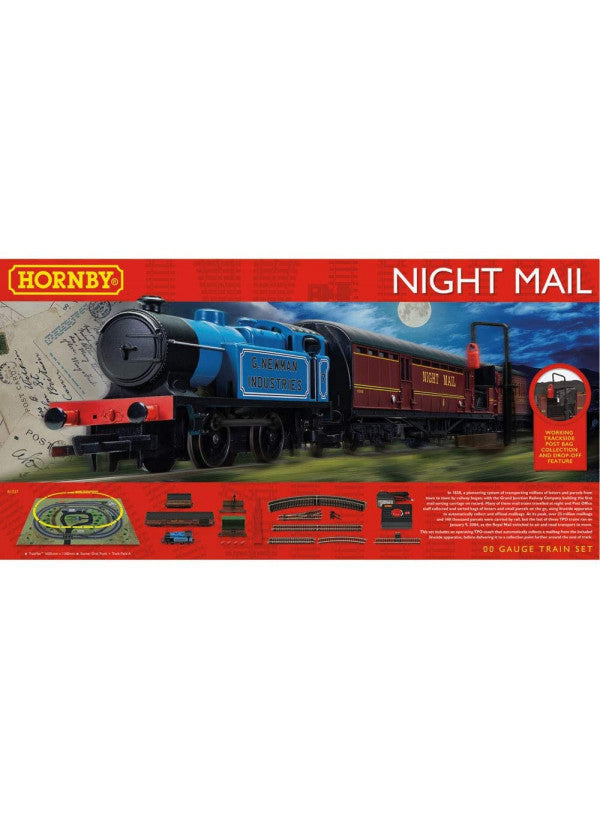 HORNBY R1237 NIGHT MAIL TRAIN SET