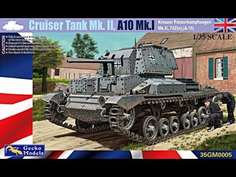 GECKO MODELS 35GM0005 CRUISER TANK A10 MK.1 1/35 SCALE