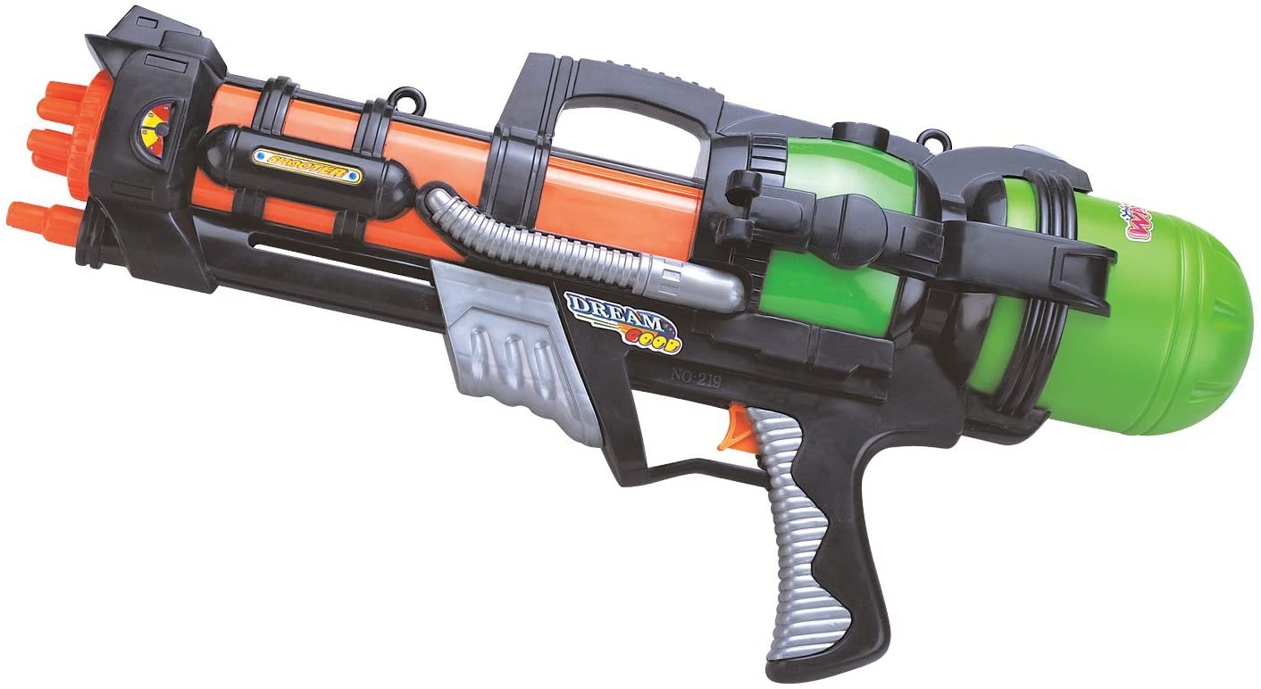 TOYMASTER TY3980 HYDROSTORM PUMP ACTION WATER GUN (COLOURS MAY VARY)