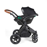 Ickle Bubba Stomp Luxe Travel System Woodland/Black Chassis/Tan