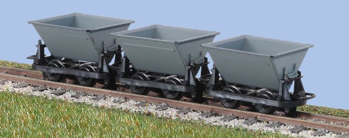 PECO GR-331  V-Skip Hudson Ruggas, Grey OO9 SCALE
