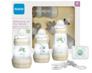 MAM Easy Start Welcome to the World Newborn 5 piece Set - Ivory White