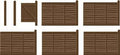 WILLS SS41 FEATHER EDGE FENCING