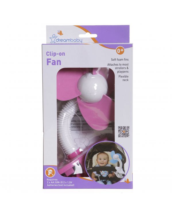 Stroller Fan pink