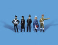 PECO MODELSCENE 5123 PUBLIC SERVICES PERSONNEL  OO SCALE FIGURES