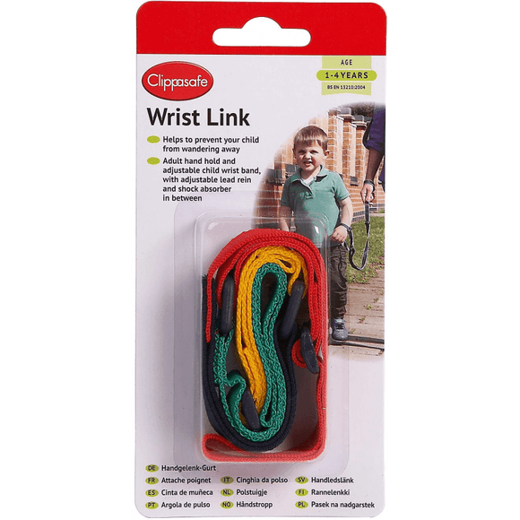 Clippasafe Wrist Link- Multi Coloured