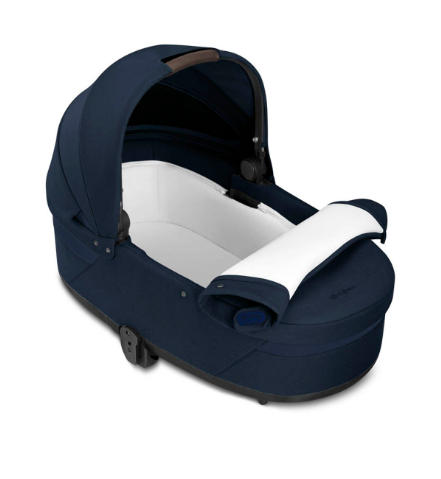 Cybex Balios S Lux Silver Frame Essentials Bundle in Ocean Blue