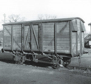 OXFORD RAIL OR76GEGV002 NE GER 10T COVERED VAN 630616