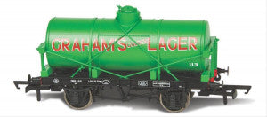 OXFORD RAIL OR76TK2006 GRAHAMS GOLDEN LAGER 12 TON TANK WAGON