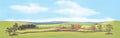 PECO SCENE BACKGROUNDS SK-12 LARGE COUNTRY LANDSCAPE