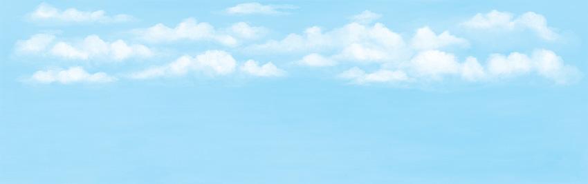 PECO SCENE BACKGROUNDS SK-19 SKY WITH CLOUDS