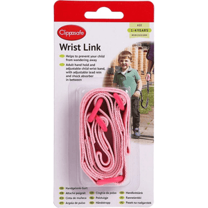 Clippasafe Wrist Link- Pink