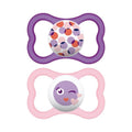 MAM Air Soother 2 pack 12m+ PINK